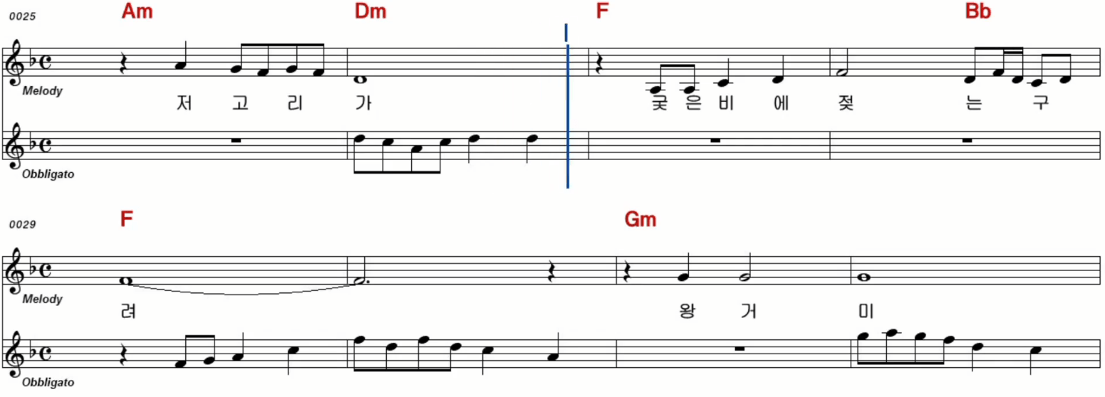 박진석 천년을 빌려준다면 악보