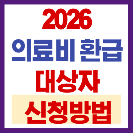 진료비 환급대상자