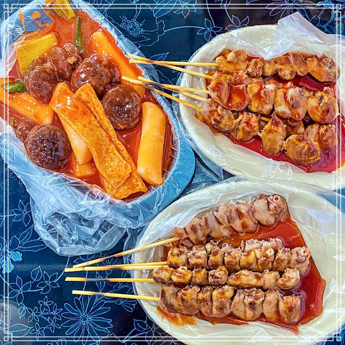 목포, 목포역 맛집 닭 염통 꼬치 구이, 순대 떡볶이