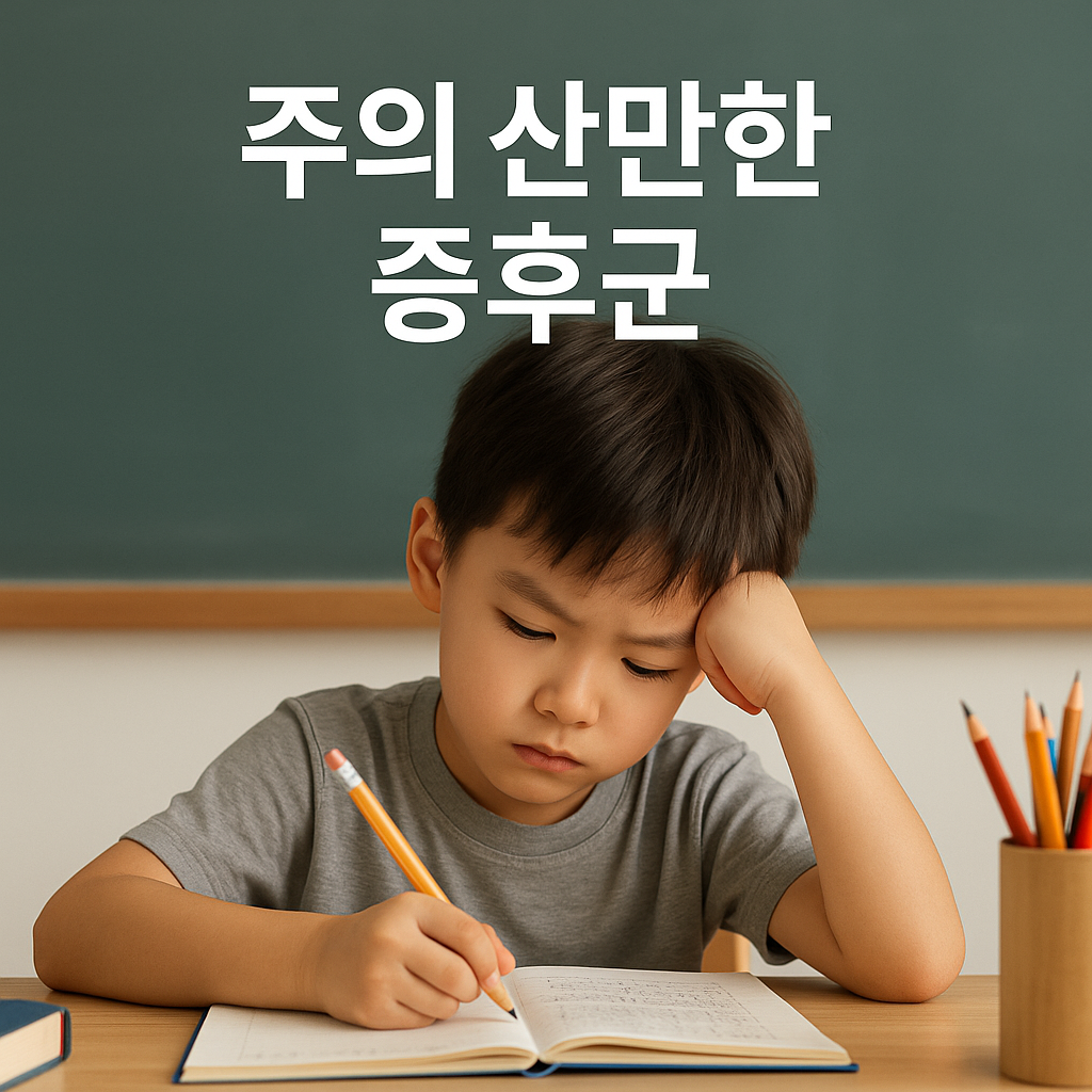 주의 산만한 증후군