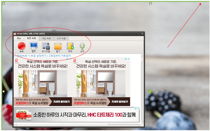 오캠(Ocam) 무료 다운로드, 녹화 단축키 소리 녹음 사용법