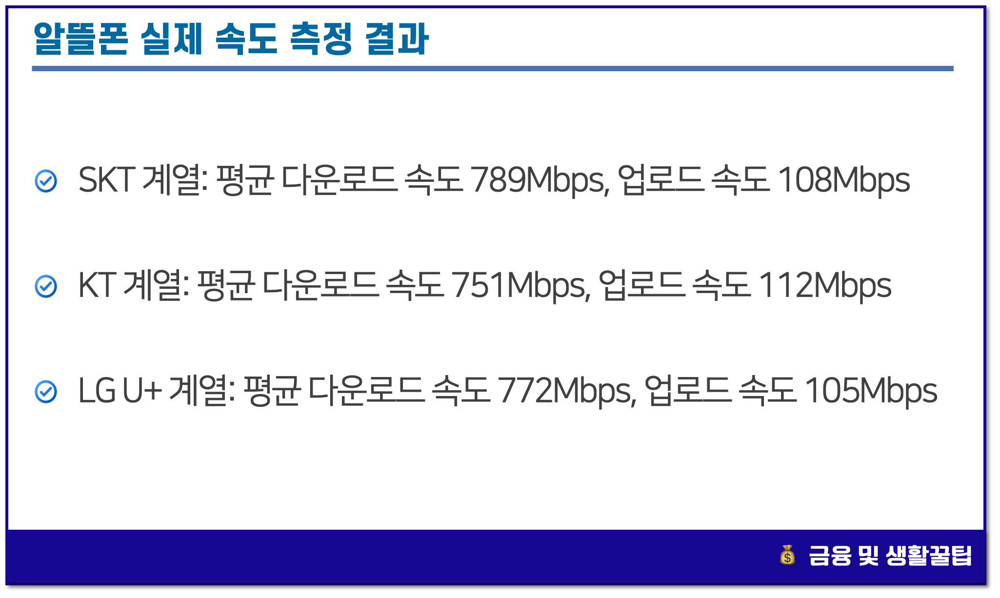 알뜰폰 실제 속도