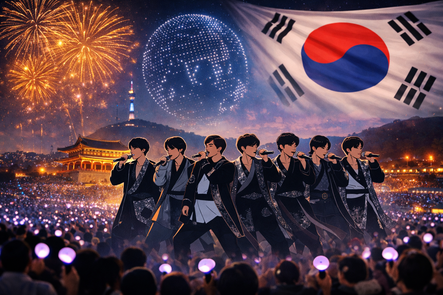 BTS 아리랑 컴백, 외신이 극찬한 이유 (2026 완전체 복귀 총정리) 관련 사진