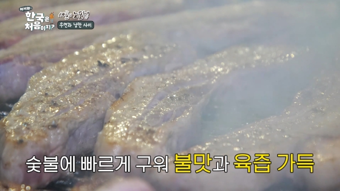 어서와한국은처음이지-바베큐장