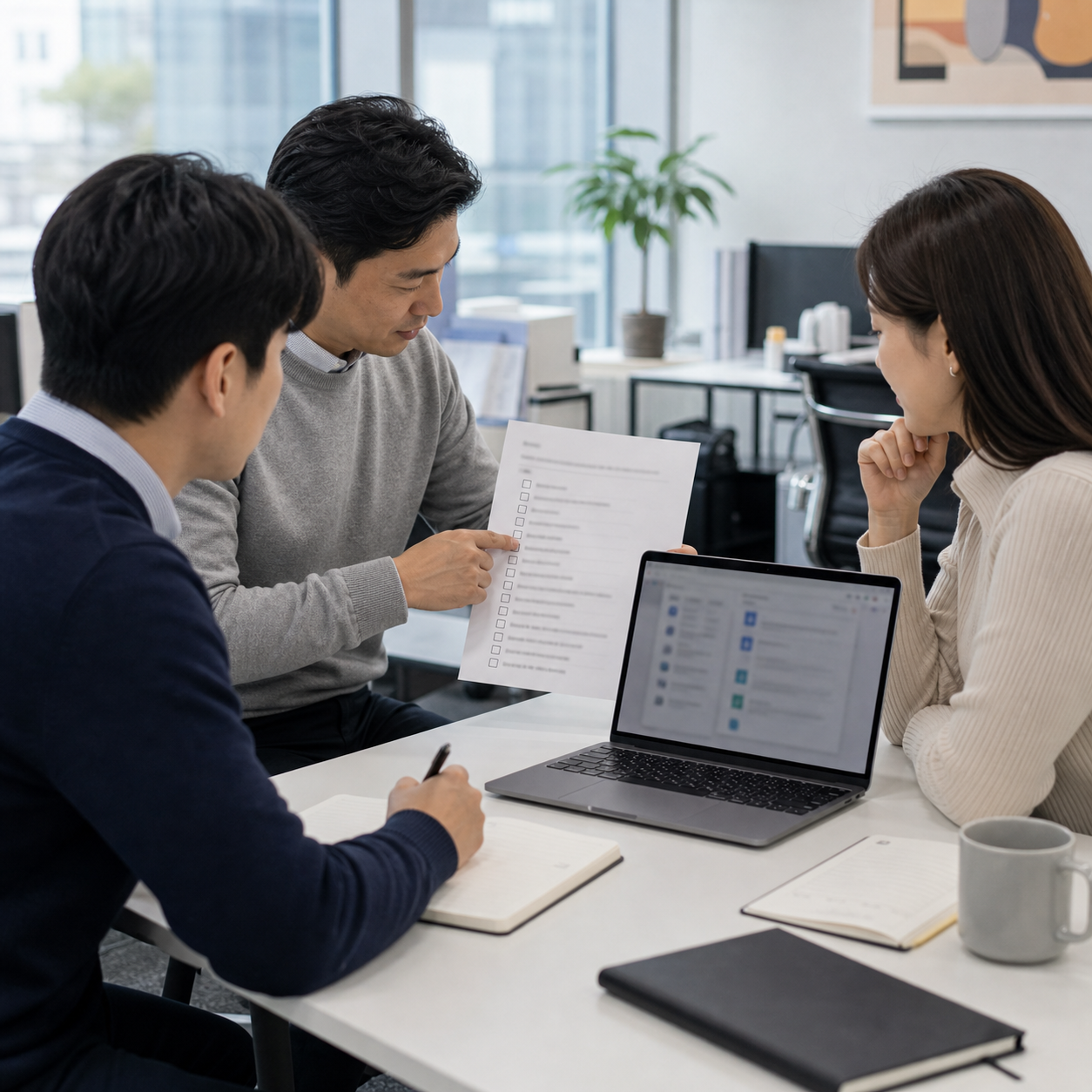 마이크로소프트365, 앱 묶음보다 협업 권한을 먼저 보는 이유 관련 실사형 한국인 상황 사진 3