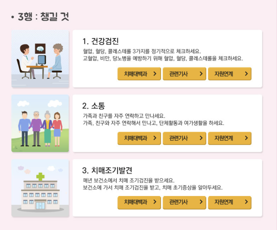 치매예방수칙