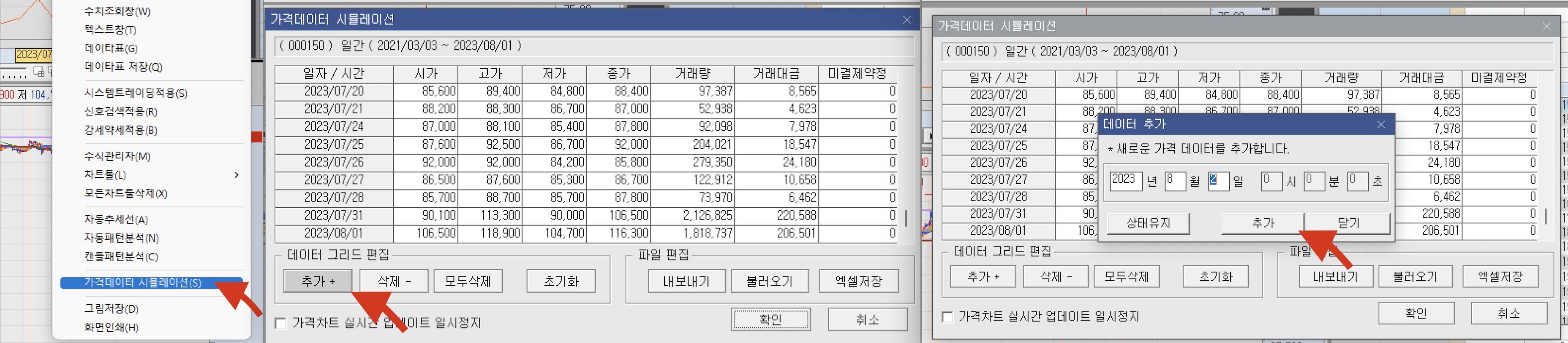 눌림목 매매 매수 매도 타점