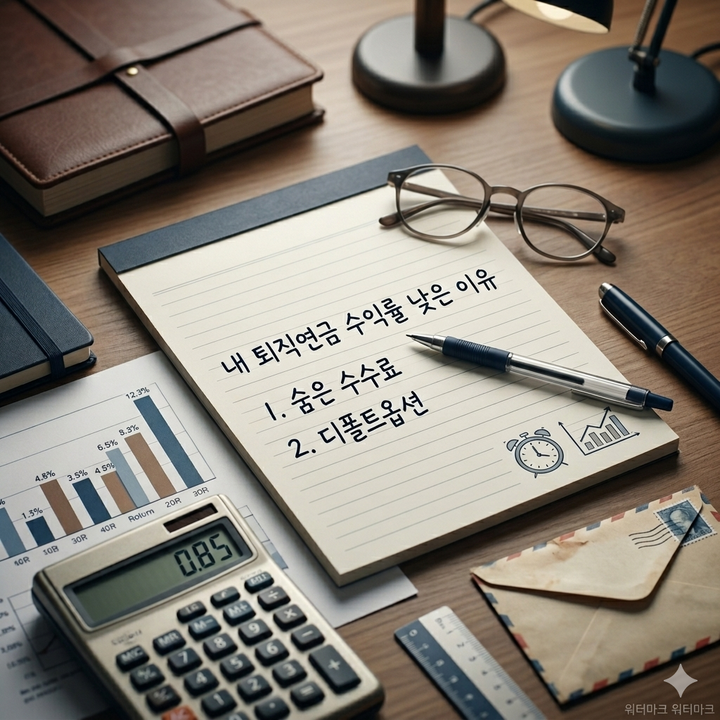 퇴직연금 수익률이 낮은 진짜 이유 대표 이미지