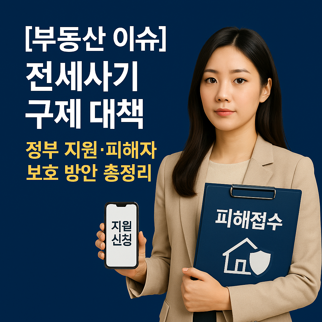 [부동산 이슈] 전세사기 구제 대책 ｜ 정부 지원&middot;피해자 보호 방안 총정리