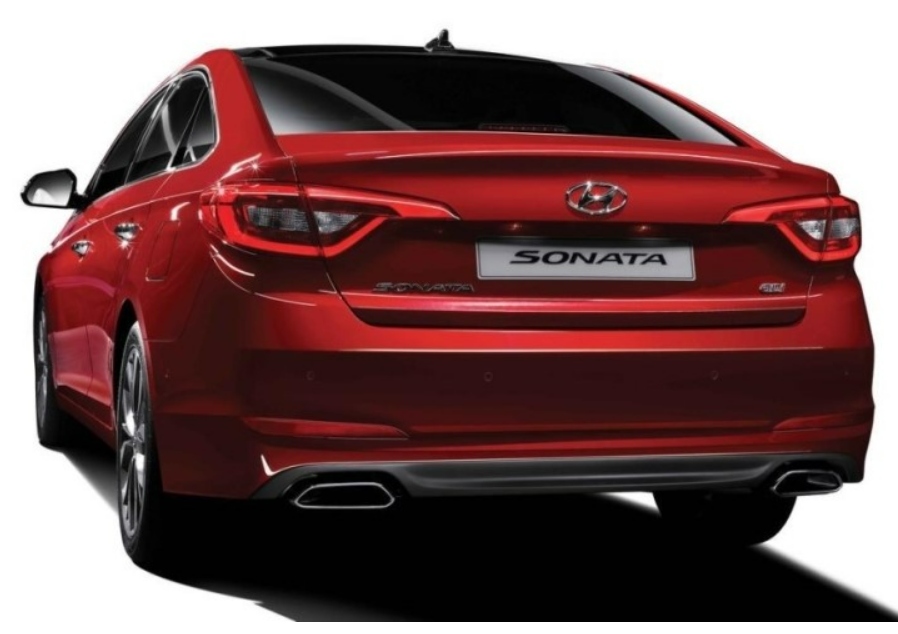 LF쏘나타 이미지 후측면