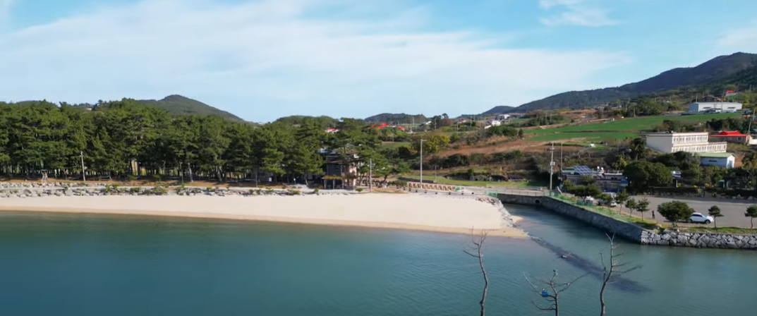 전남 연소해변 전경