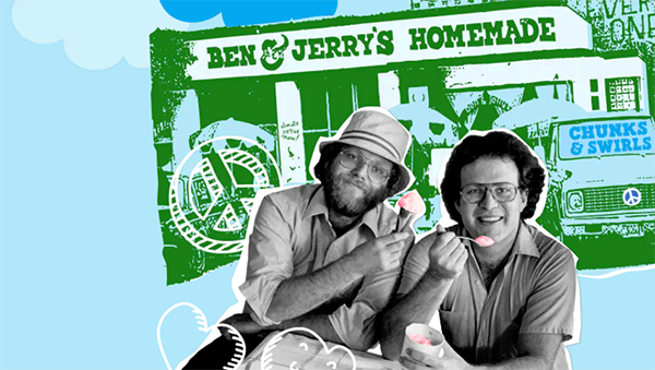Ben Cohen with Jerry Green Field image