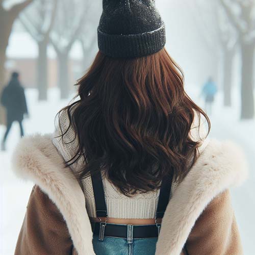 추운겨울-밖을-나서는-여성