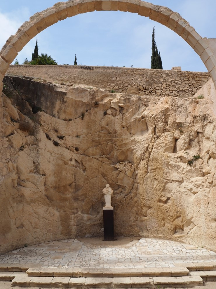 스페인 알리칸테의 산타 바르바라 성