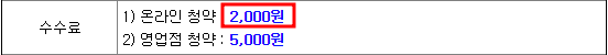 이베스트증권 청약수수료