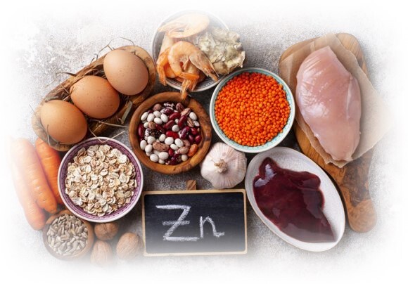 아연이 많이 들어있는 식품