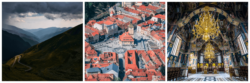 루마니아 풍경 사진 3개