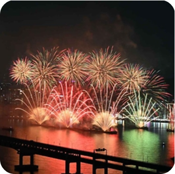 부산 광안리 불꽃축제 이미지 / 출처: 대한민국 구석구석