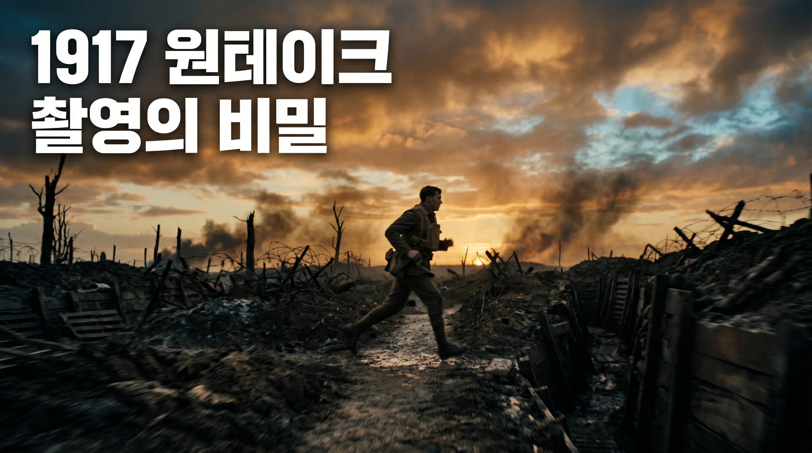 1917 원테이크 촬영의 비밀 – 전쟁 영화의 새 기준을 만든 방법