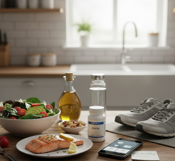 고지혈증 관련 사진