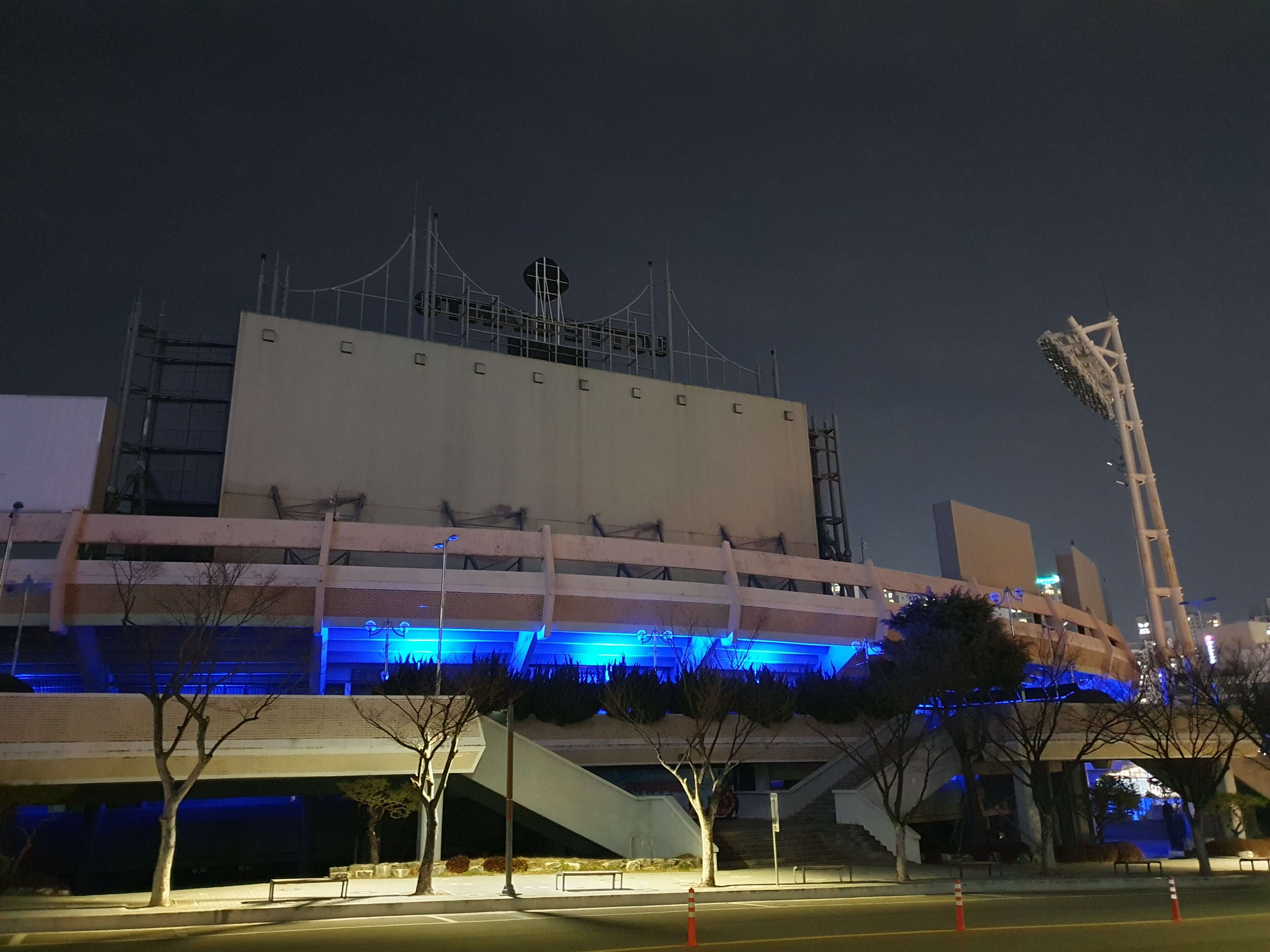 사직 아시아드 보조경기장 인근 사직 야구장