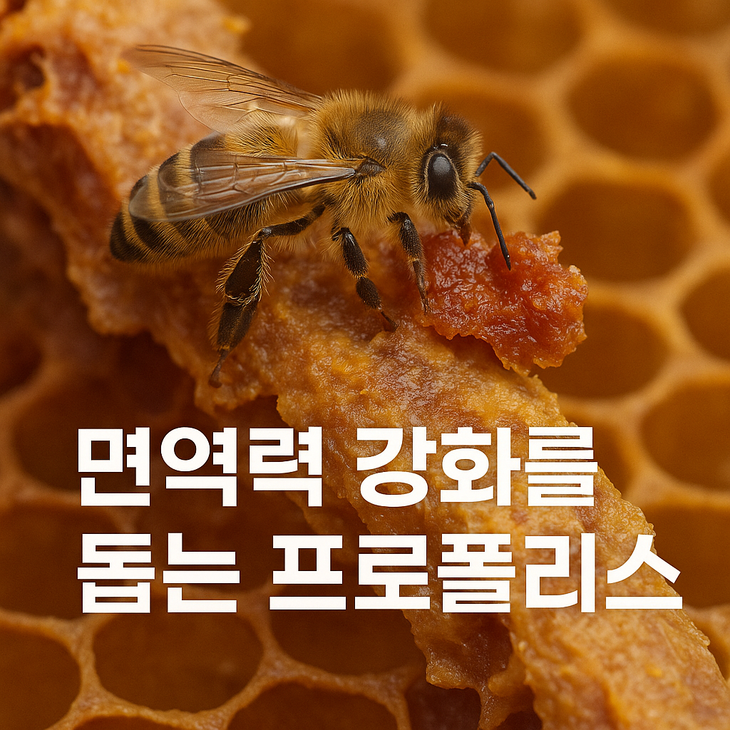 면역력 강화를 돕는 프로폴리스