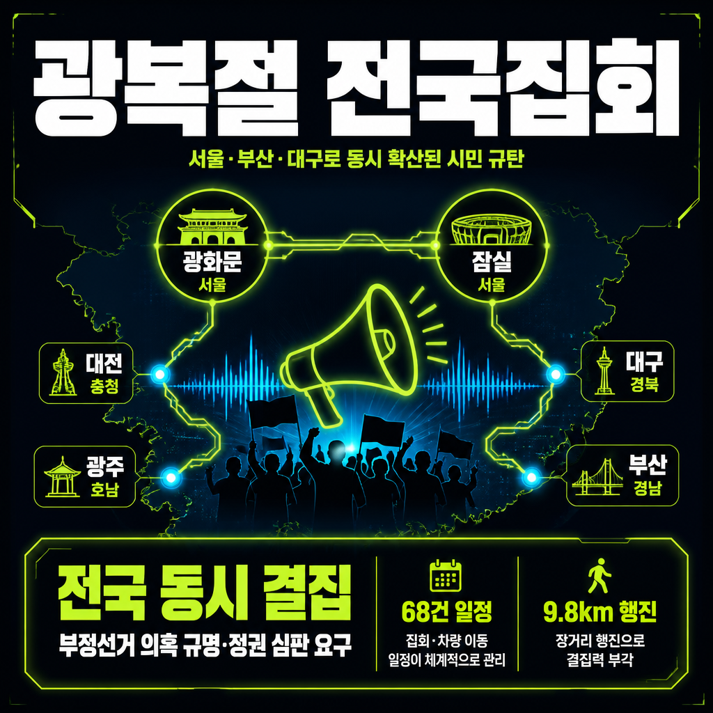 광복절 전국집회