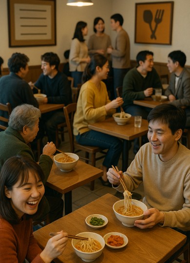 로컬 맛으로 승부하는 분식 브랜드 사진
