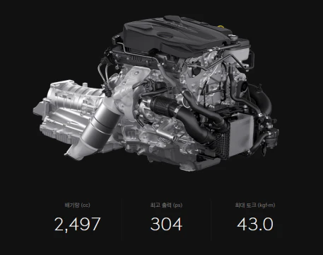 gv80 2.5t 엔진