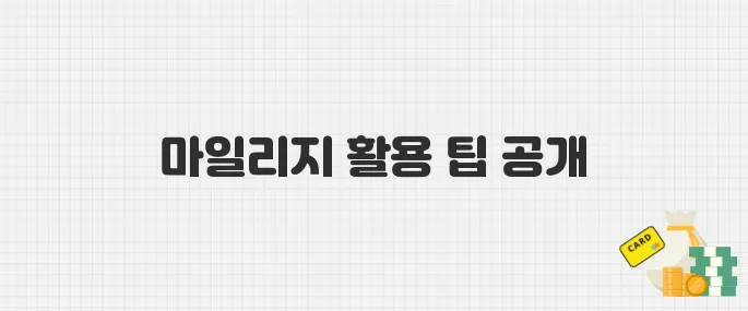 항공 마일리지 가치 하락 걱정 끝! 합병 전 알뜰하게 사용하는 방법