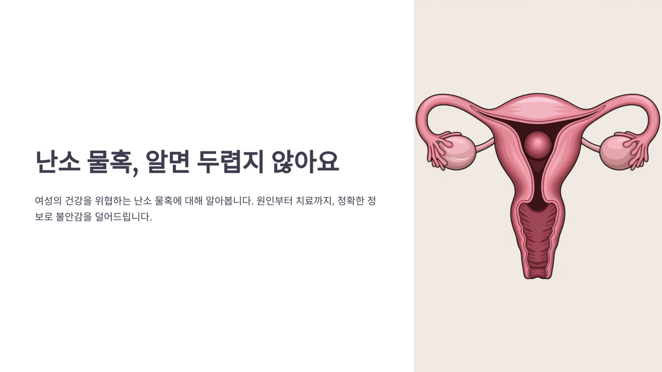 난소 물혹 1