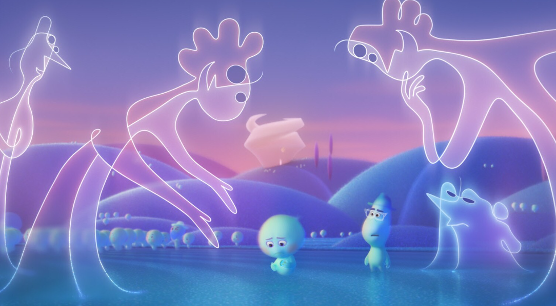 소울 영화 속 한 장면