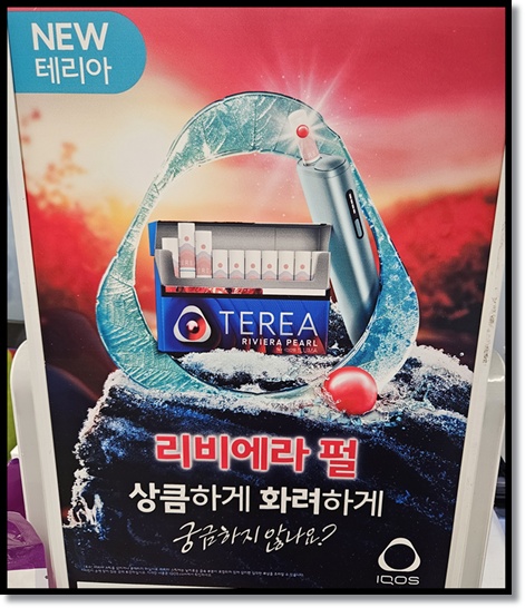 아이코스 일루마 전용 스틱 '테리아 리비에라 펄' 출시: 필립모리스 테리아 펄 계열 캡슐 제품군 강화