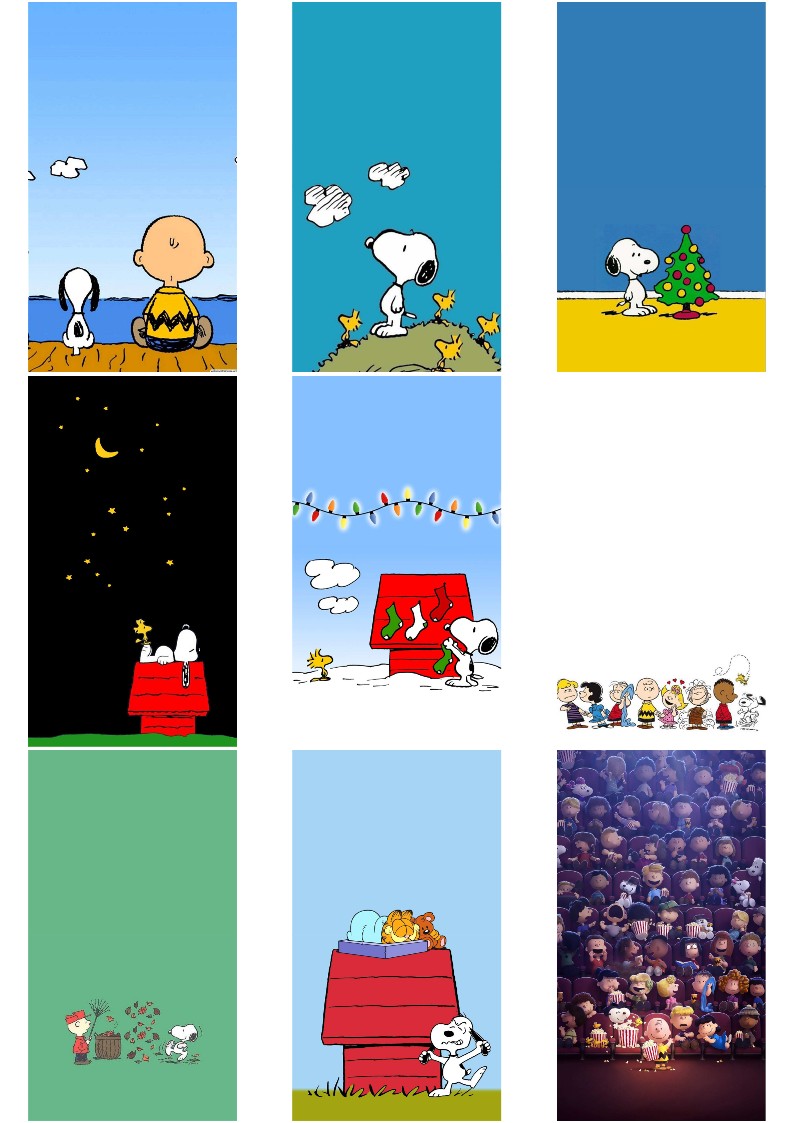 스누피 배경화면 컴퓨터 아이패드 핸드폰 아이폰
