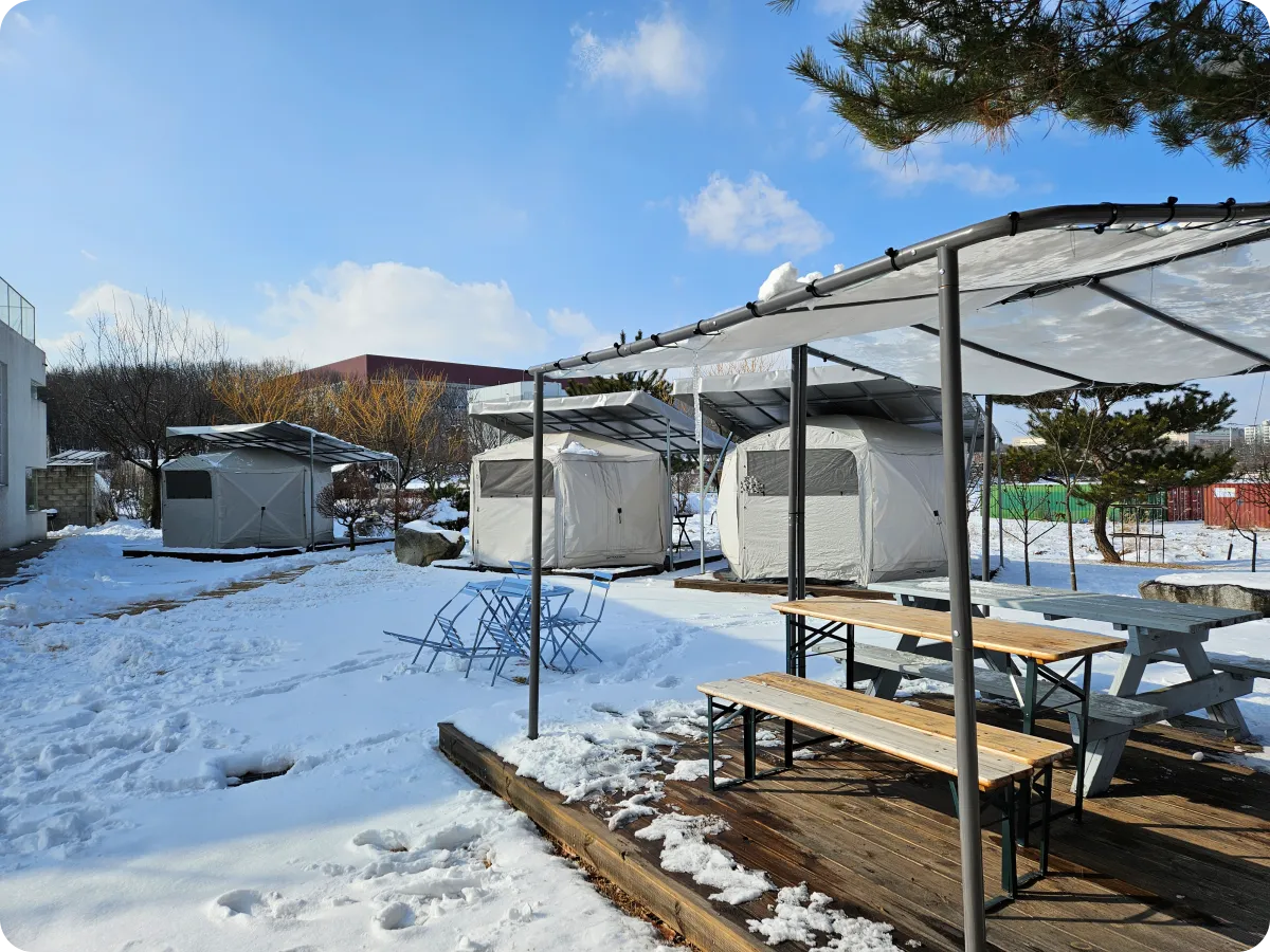 경기도-여주-카페-우즈-야외-글램핑-텐트