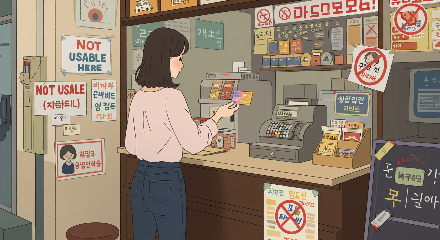 사용가능지역&amp;#44; 가맹점확인