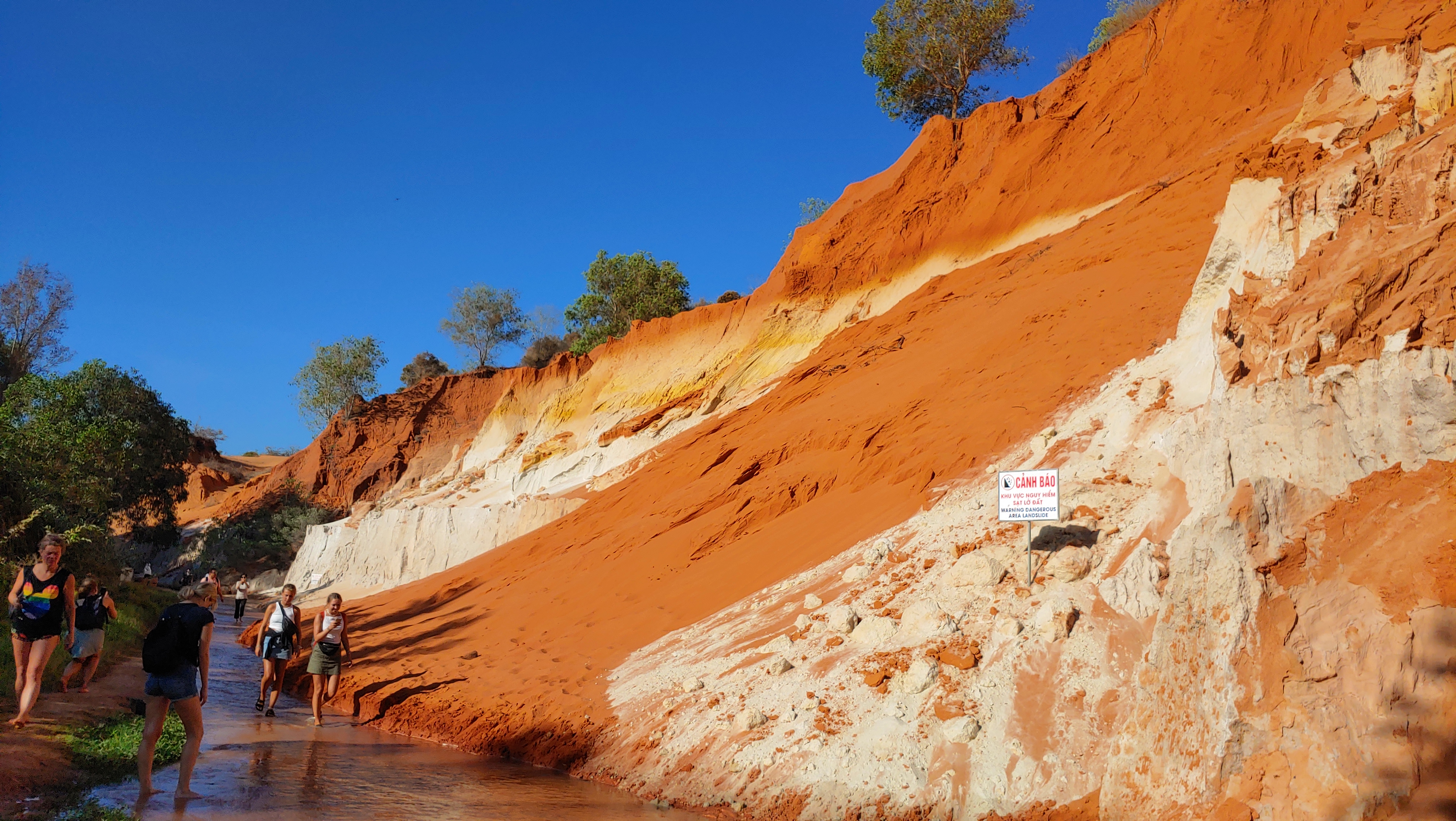 요정의 샘의 레드샌듄 흔적