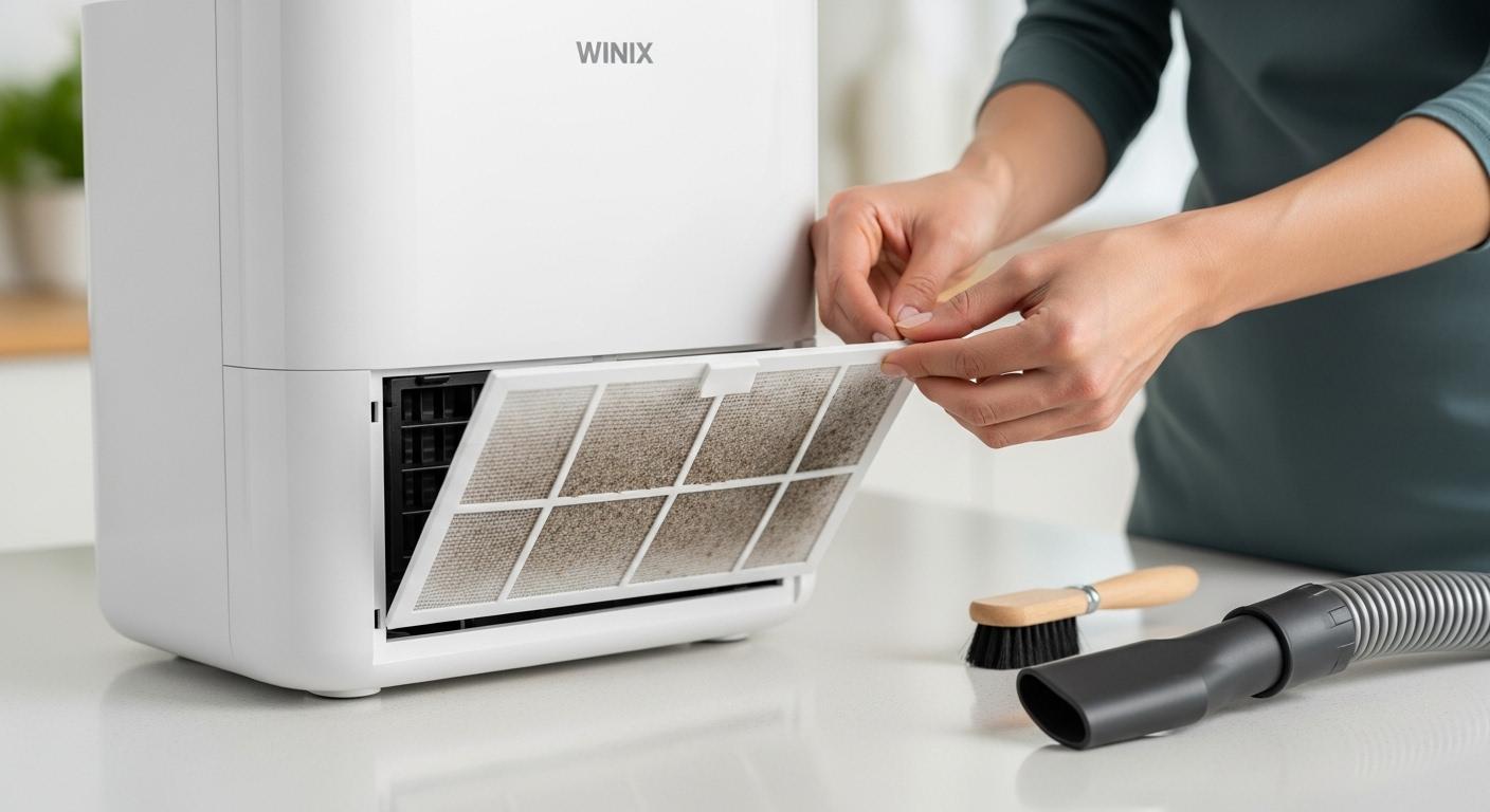 위닉스 제습기 청소