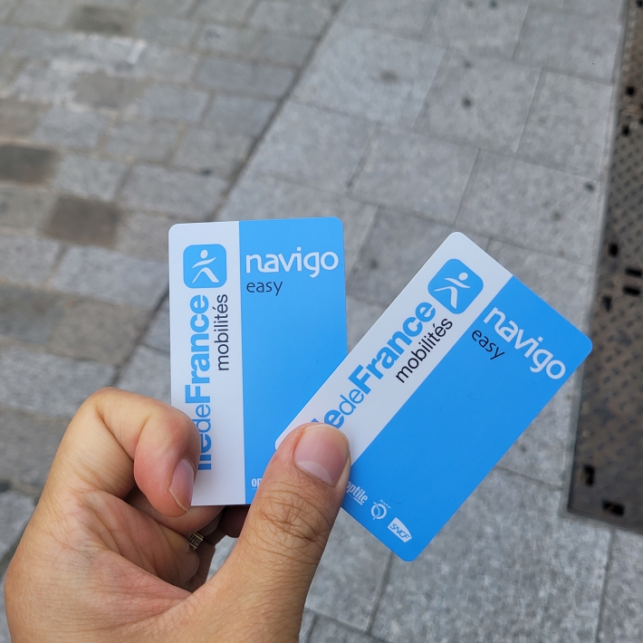 발급받은 나비고 패스 2매