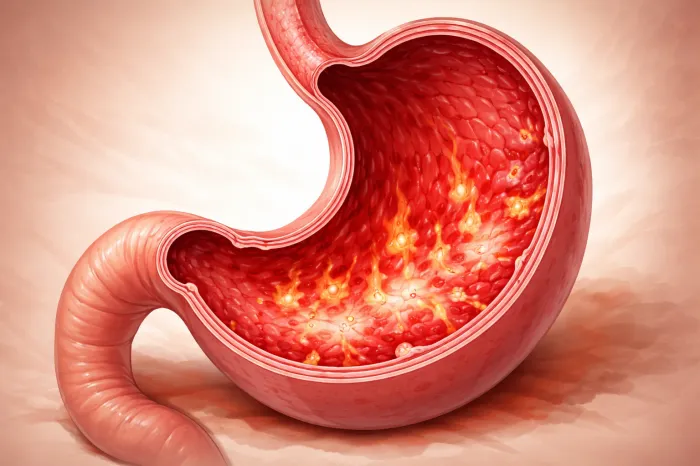 위염 증상과 위궤양 증상