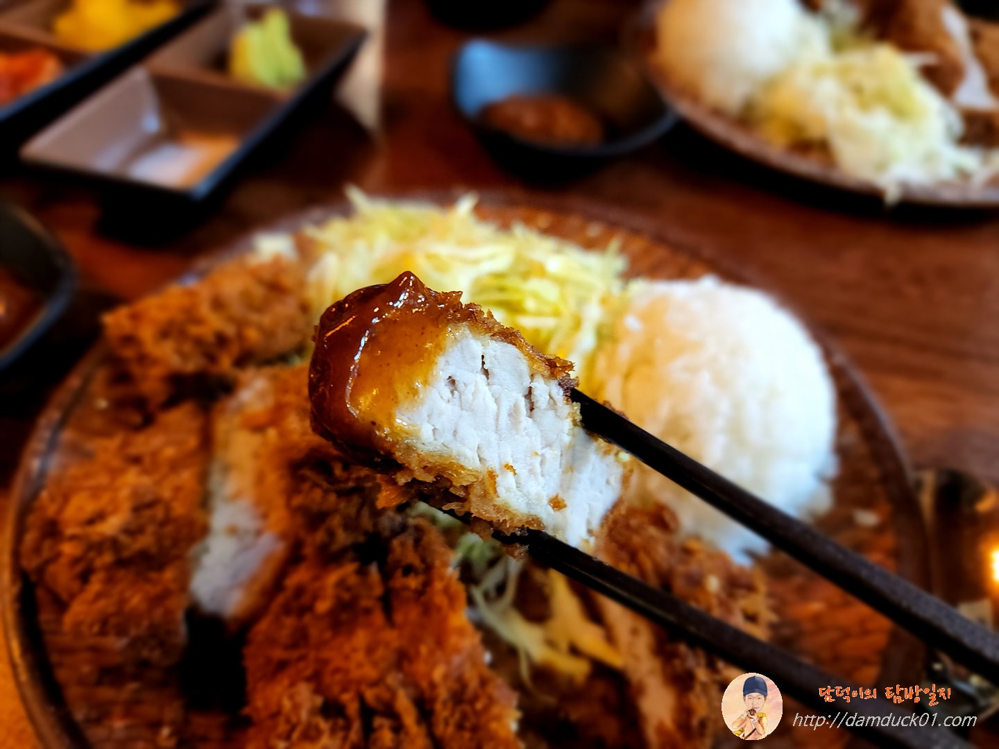 소스 발라서 한 점