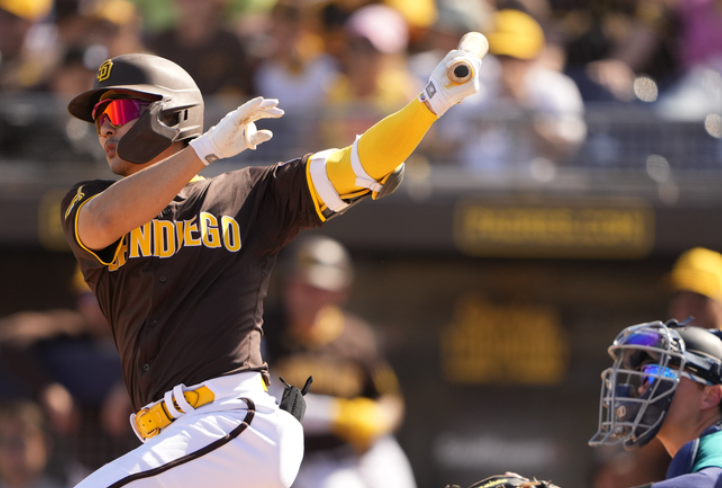 김하성 타격사진