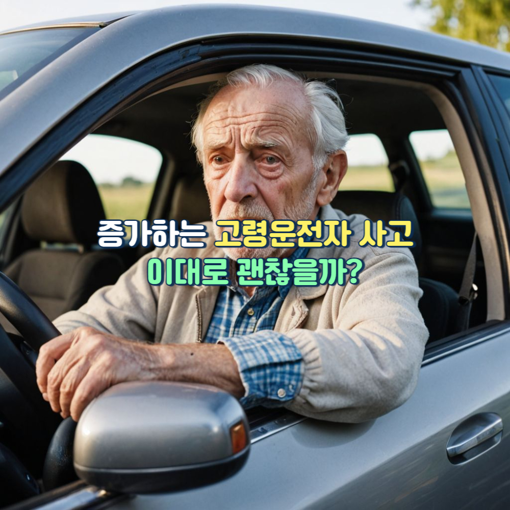 증가하는 고령운전자 사고