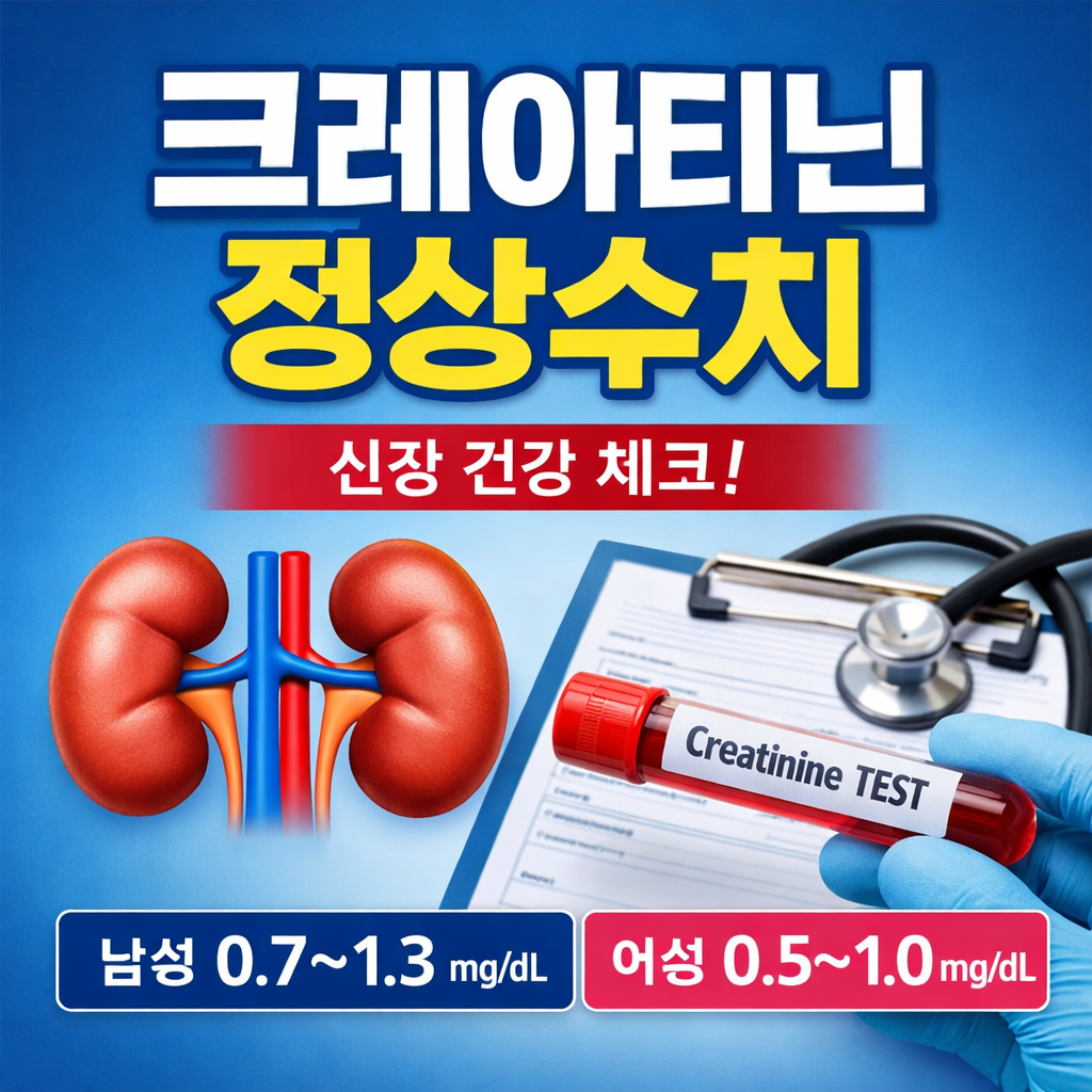 크레아티닌 정상치