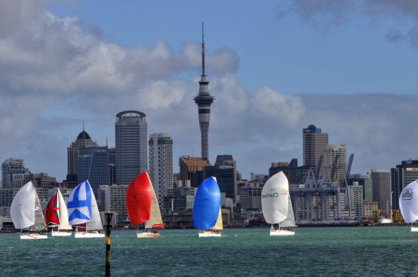 뉴질랜드 오클랜드 바다 사진