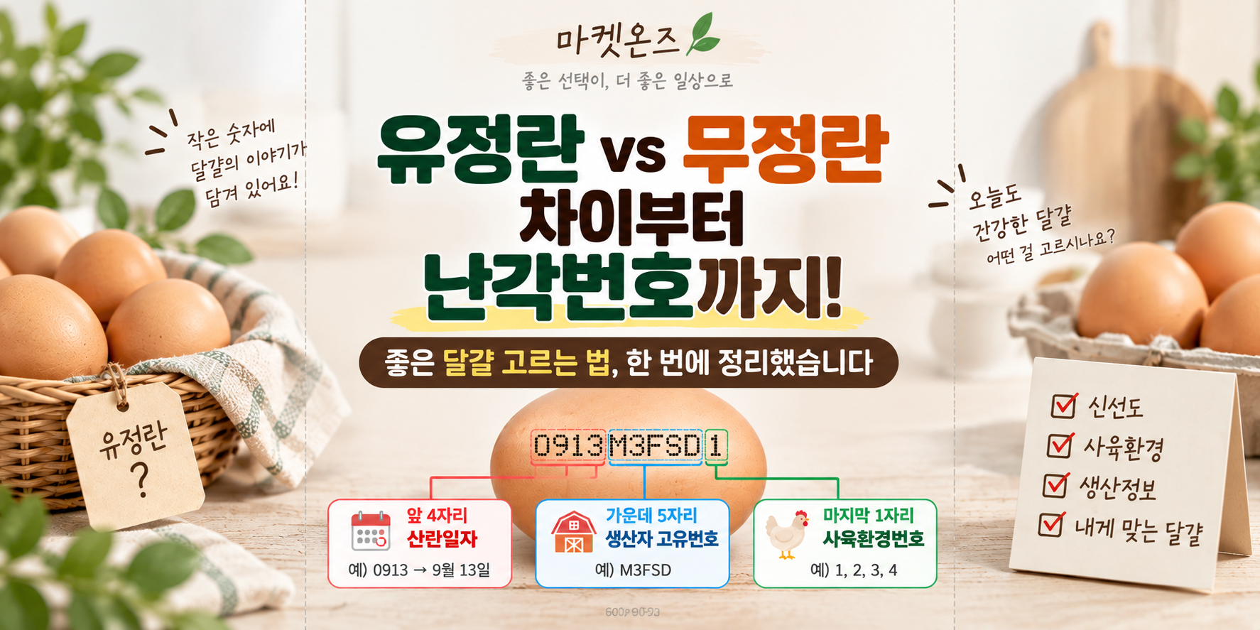유정란 무정란 차이부터 난각번호까지 썸네일