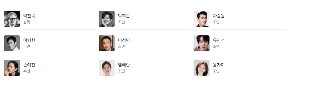 어쩔수가없다 개봉 평론가 후기