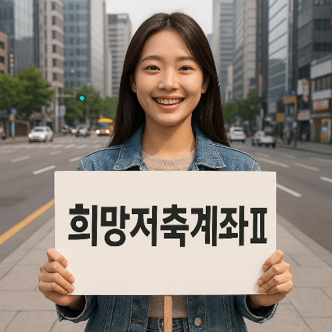 월 10만원으로 최대 1,080만원 만들기? 희망저축계좌Ⅱ (자격조건, 신청방법)