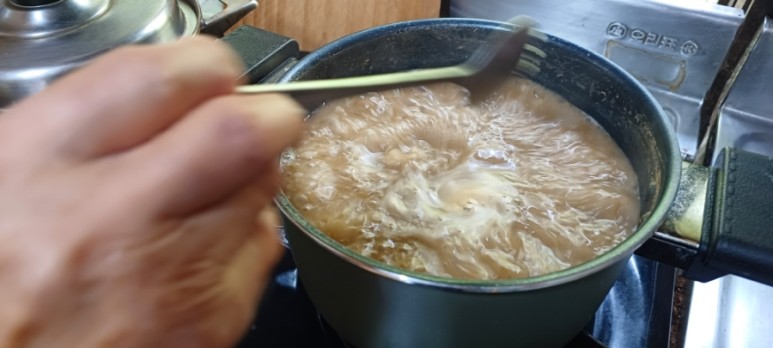 소금으로 간하기