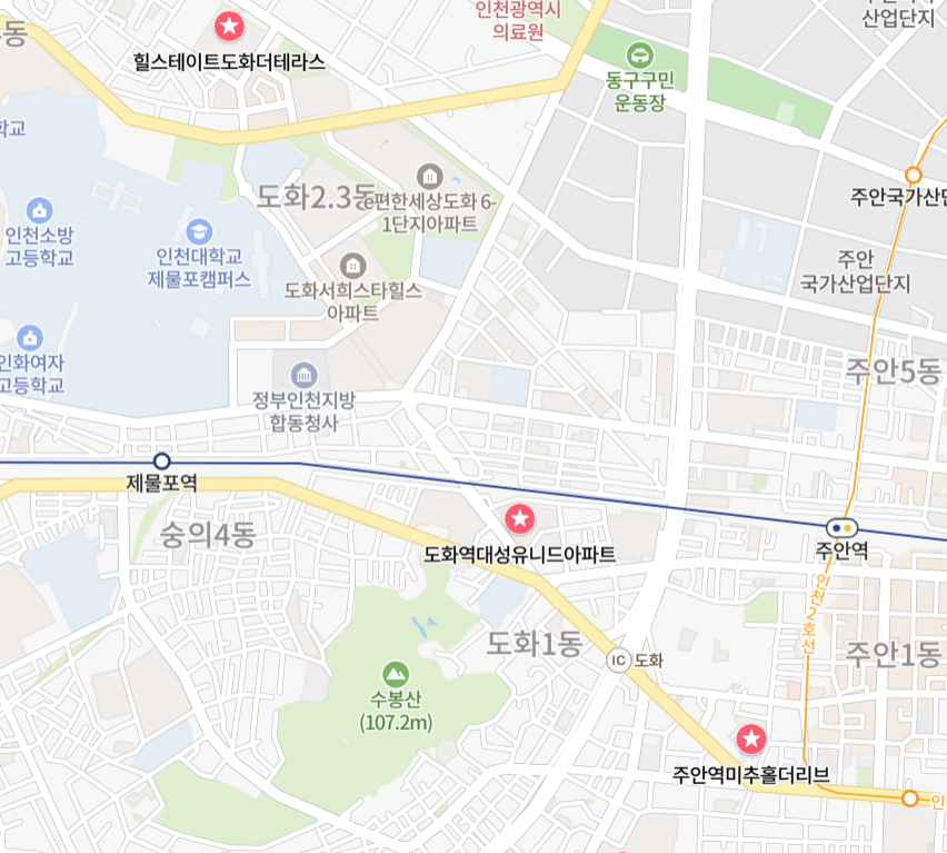 도롸동 부동산 위치